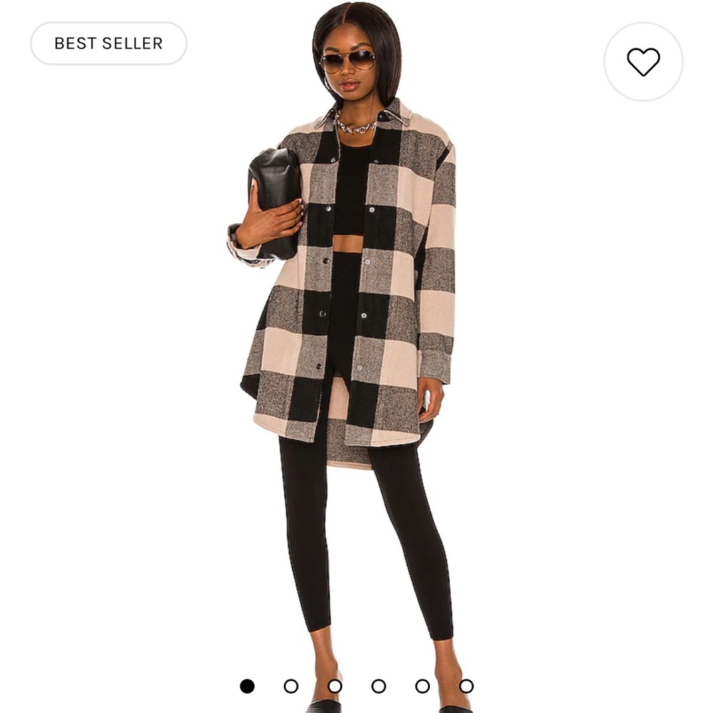 BB Dakota/Steve Madden Eldridge plaid jacket shacket